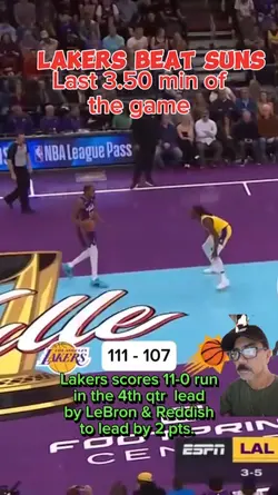 Lakers vs Suns