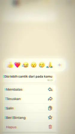 dia lebih cantik