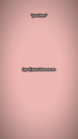 lay all your love