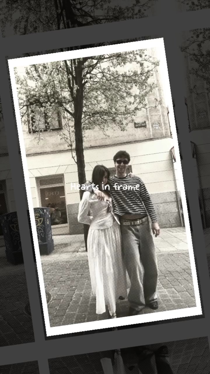 Hearts in frame