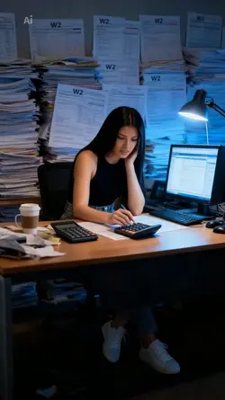 accountant at tax