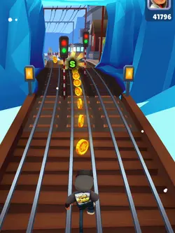 Subway surf text
