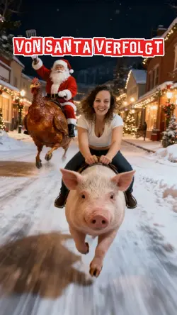 von Santa verfolgt