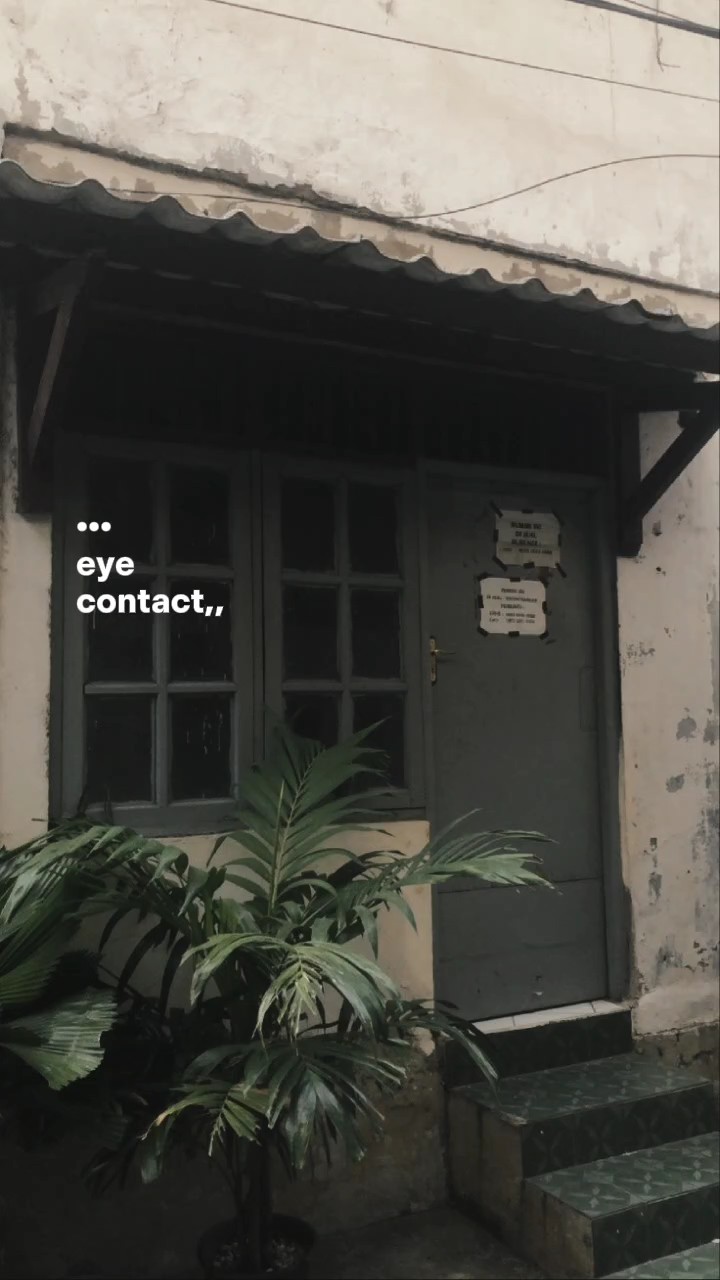 eye contact