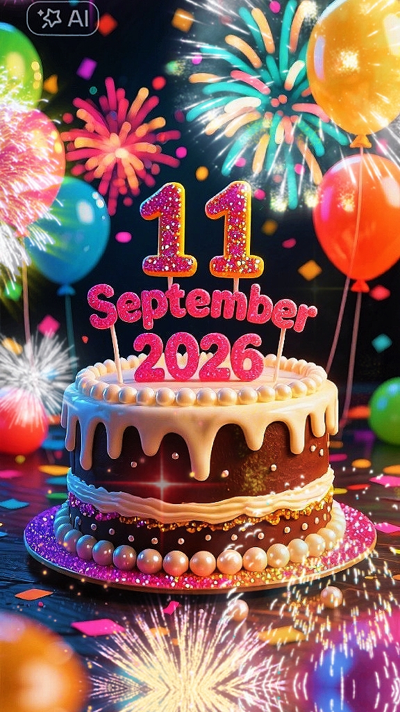 Birthday 11 Sep 2026