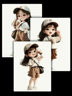 3Pic Aesthetic Frame