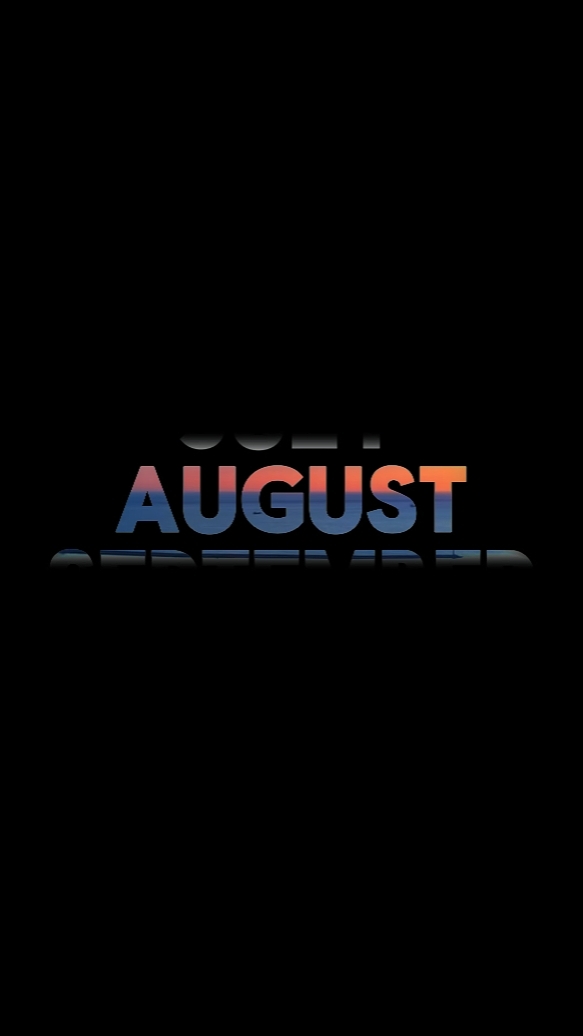 august recap
