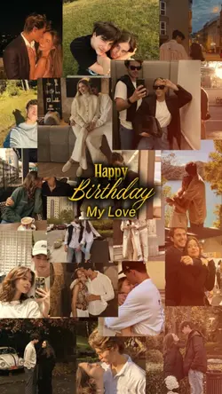 Birthday dump collag