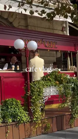 cafe vlog