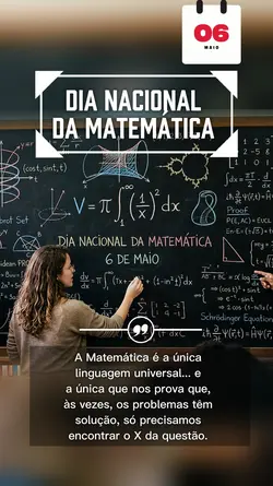 Dia da MATEMÁTICA