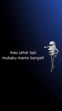 mau jahat tapi muka
