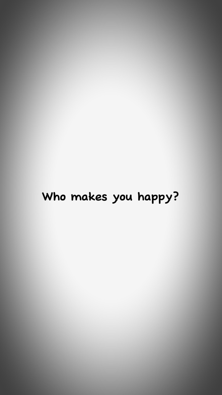 What makes you happy