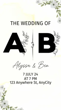 Wedding Invitation 