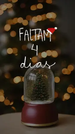 Faltam 4 dias Natal