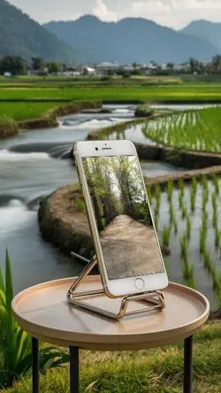 Latar Sungai & Sawah