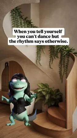 dancing lizar
