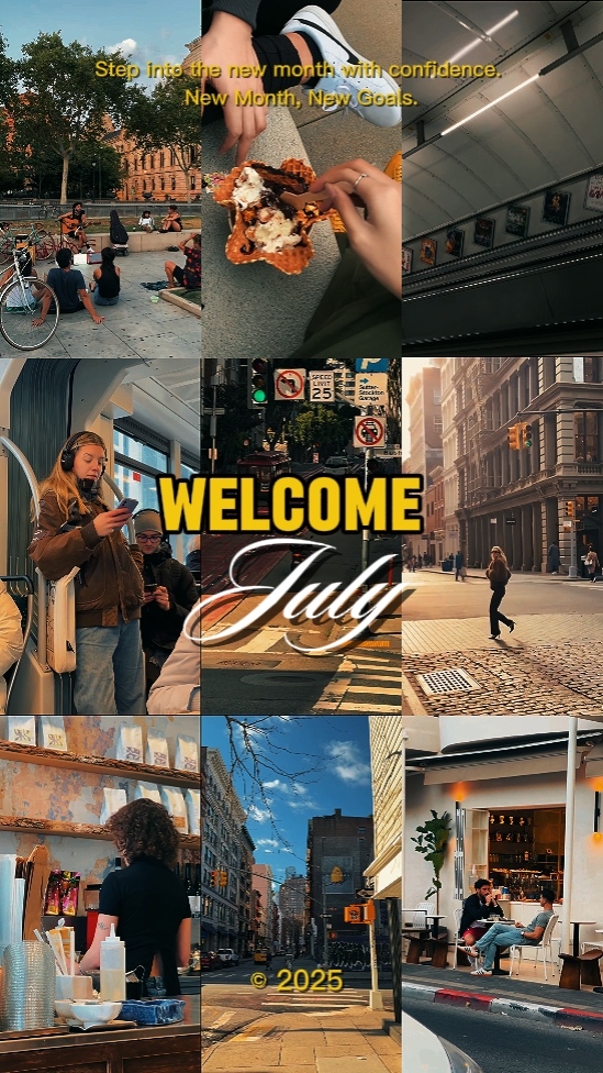 Welcome July 