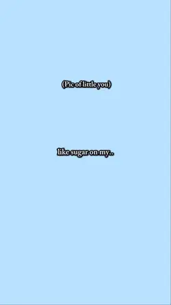 Sugar onmy tongue 👅 