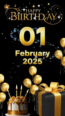 birthday 1 feb 2025