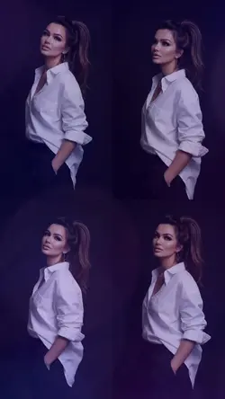 Da foto a film: ritratto glam in movimento