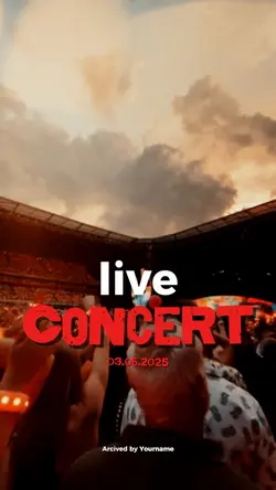 live concert