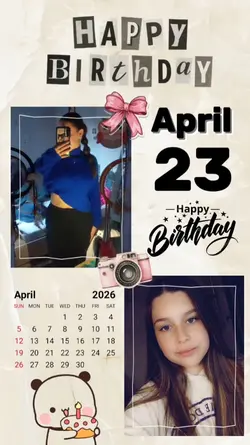 My birthday