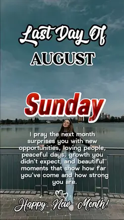 Last Day Of August
