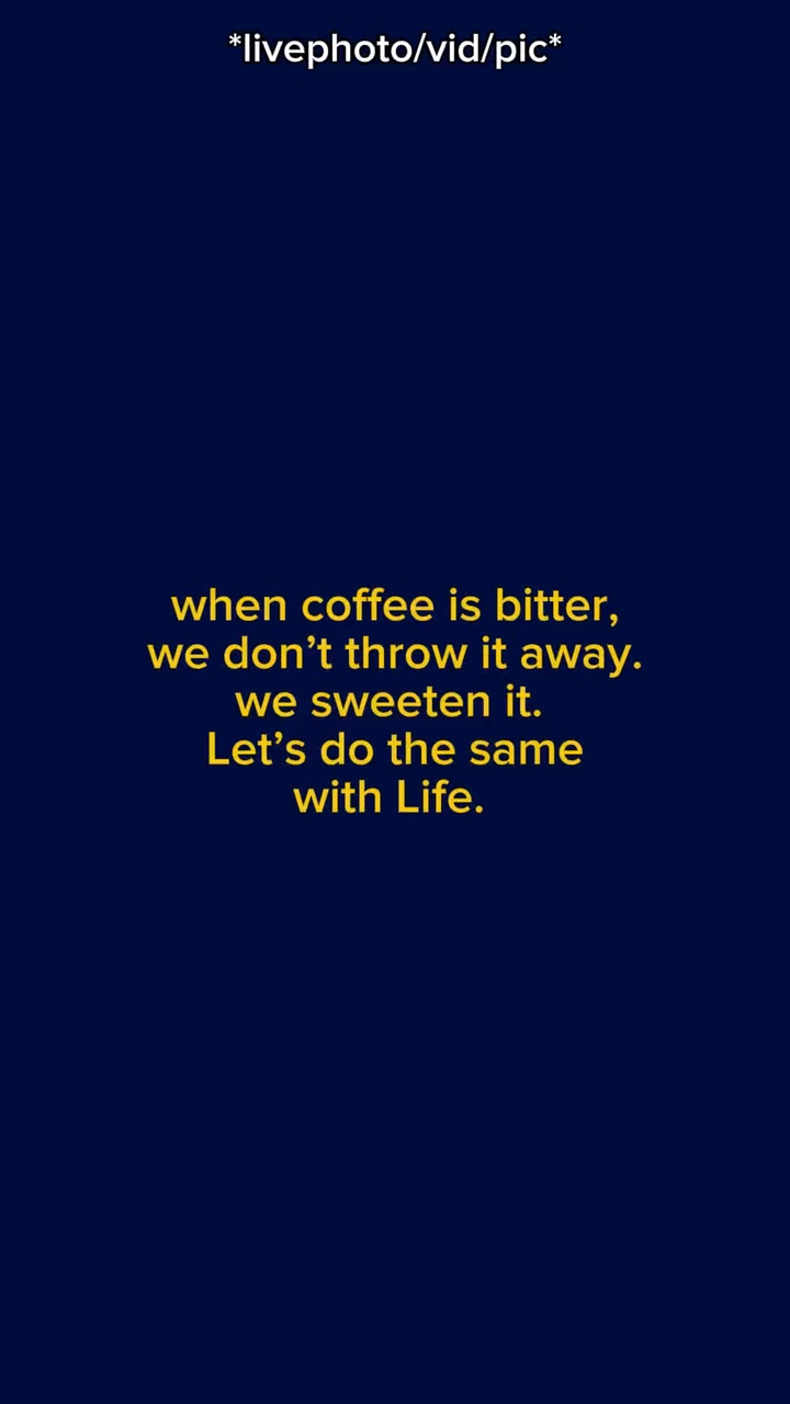 WhenCoffeeisBitter