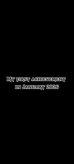 First achievement 26