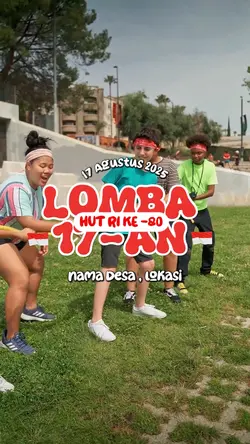 LOMBA 17AN HUT RI 80