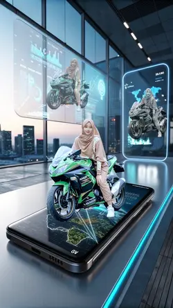 Miniatur Ai Langsung