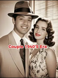 Couple 1940'S Era