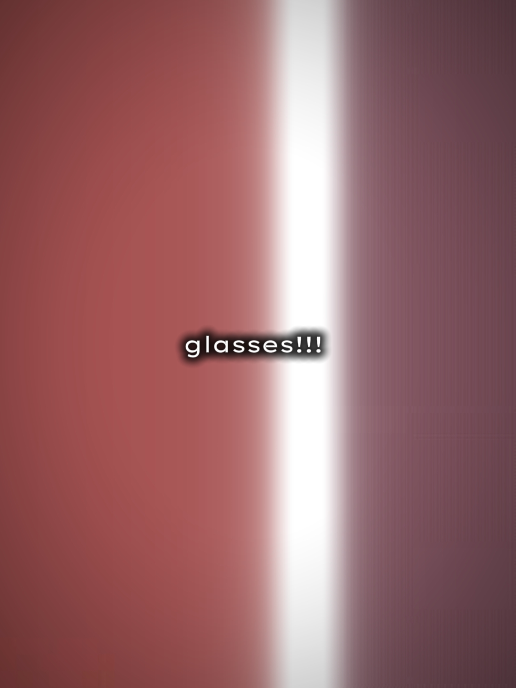 pas de lunettes