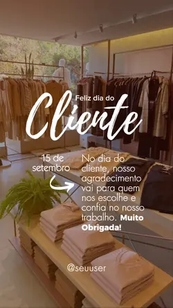 Dia do cliente 
