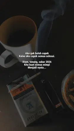aku gak boleh capek