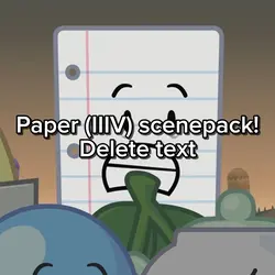 Paper scenepack!