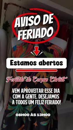 Aviso feriado 