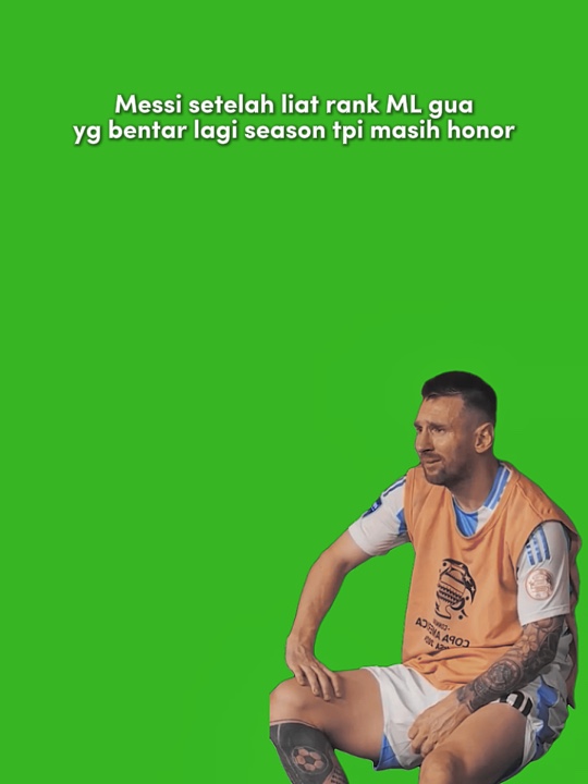 Messi ketika dengar