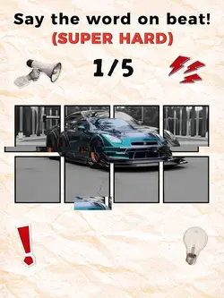 Say the word on beat