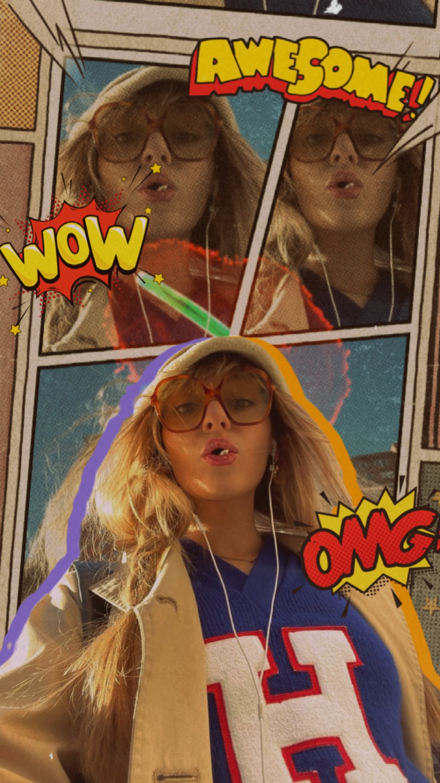 cartoon collage