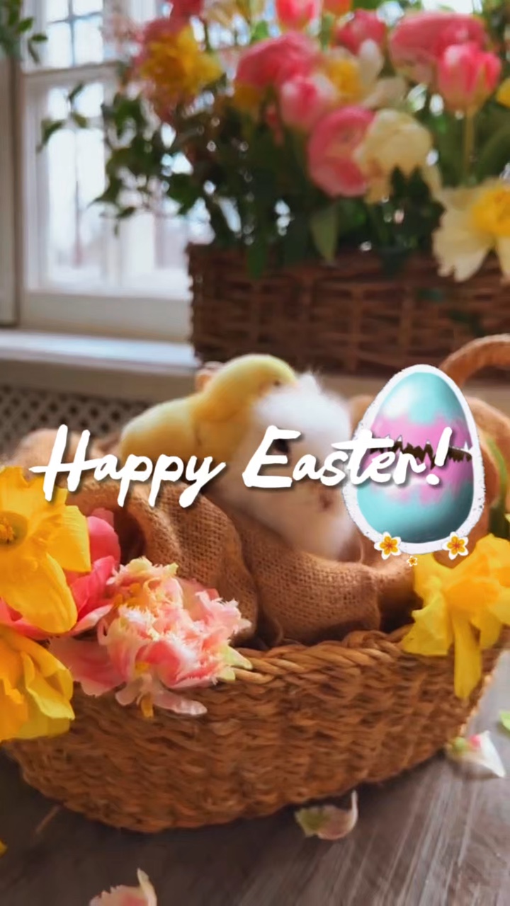 FELIZ PÁSCOA!🪺🐰🌸