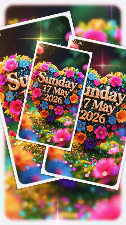 Sunday 17 May 2026