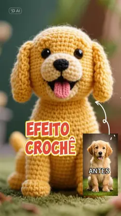 MEU PET EM CROCHÊ 