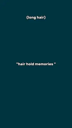 hair hold memories 