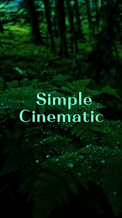 Simple Cinematic 