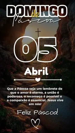 Feliz Páscoa 