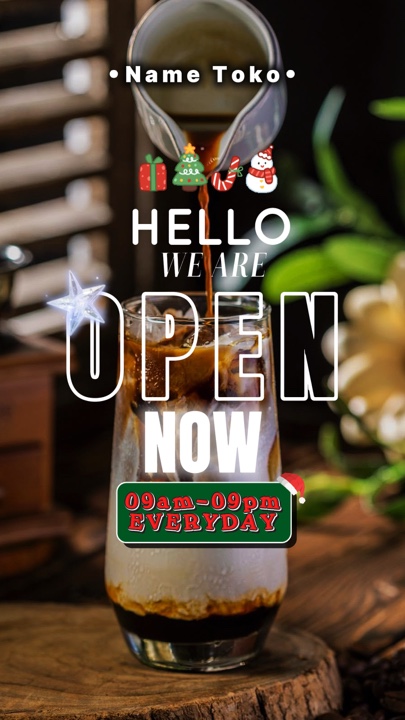 Weareopen natal