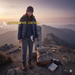 산마루에 흩어진 그대 이름