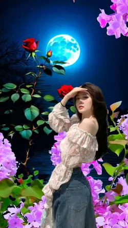 Cảnh Đẹp Dưới Trăng 