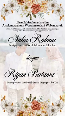 undangan pernikahan